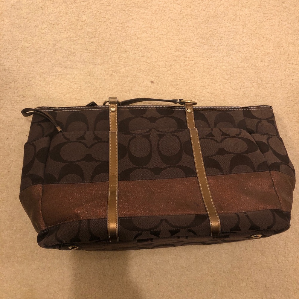 Coach diaper bag